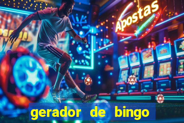 gerador de bingo cha de bebe